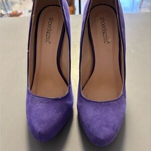 Shoe Dazzle Vibrant Purple Heels